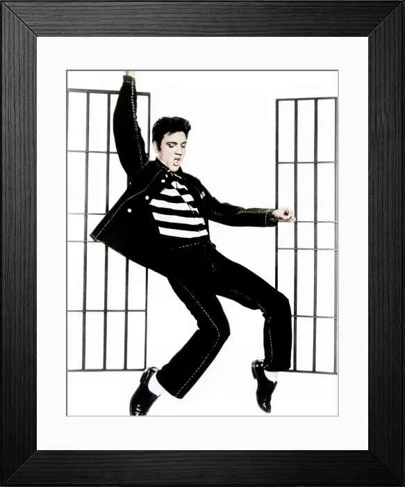 Framed Print : JAILHOUSE ROCK, Elvis Presley, 1957 Framed Print : JAILHOUSE ROCK, Elvis Presley, 1957