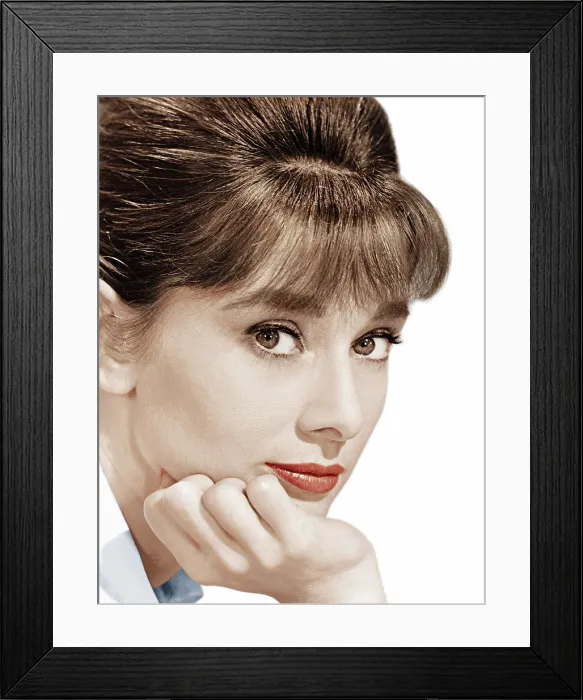 Framed Print : Audrey Hepburn, ca. 1964