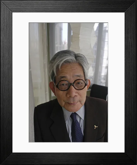Framed Print : OEKenzaburo (1935). Writer. 2004. Oscar Elias / AISA / Everett Collection (184182)**US SALES ONLY** Framed Print : OEKenzaburo (1935). Writer. 2004. Oscar Elias / AISA / Everett Collection (184182)**US SALES ONLY**