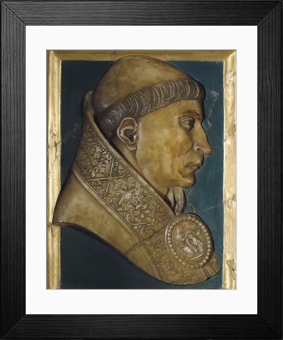Framed Print : CISNEROS, Francisco Jimnez de (1436-1517). Relief. SPAIN. Madrid. Complutense University of Madrid. AISA / Everett Collection**US SALES ONLY**