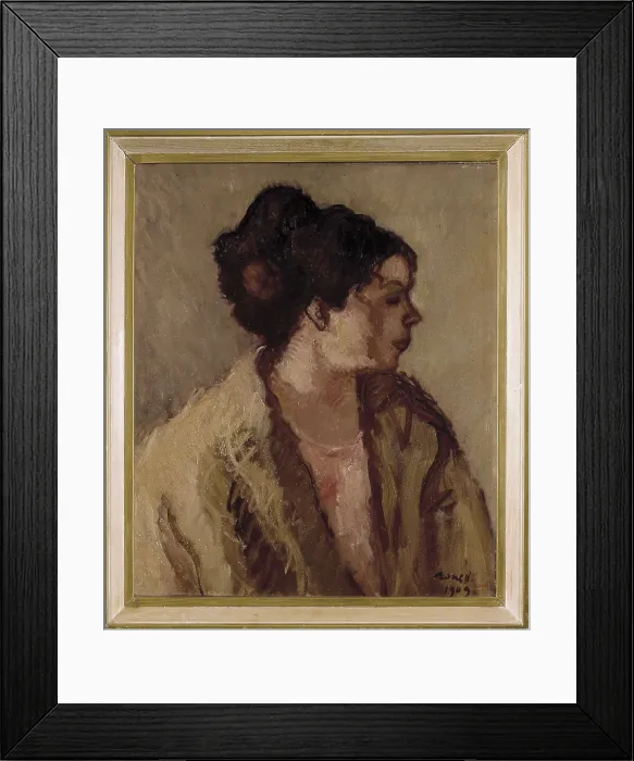 Framed Print : NONELL i MONTURIOL, Isidre (1873-1911). Lola. 1909. Oil on canvas. Private Collection. AISA / Everett Collection**US SALES ONLY**