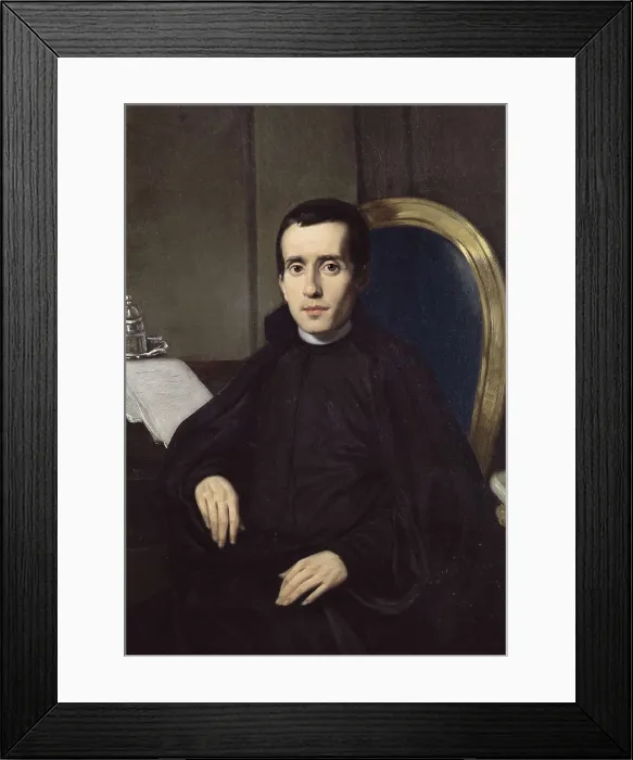 Framed Print : BALMES, Jaume (1810-1848). Oil on canvas. SPAIN. Madrid. Royal Academy of History. AISA / Everett Collection**US SALES ONLY**
