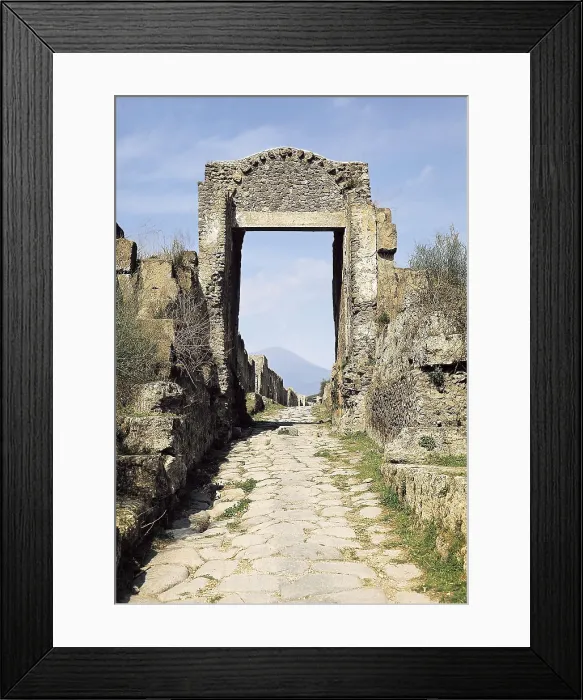 Framed Print : ITALY. CAMPANIA. NAPLES. Pompeii. Nocera Gate. AISA / Everett Collection**US SALES ONLY** Framed Print : ITALY. CAMPANIA. NAPLES. Pompeii. Nocera Gate. AISA / Everett Collection**US SALES ONLY**