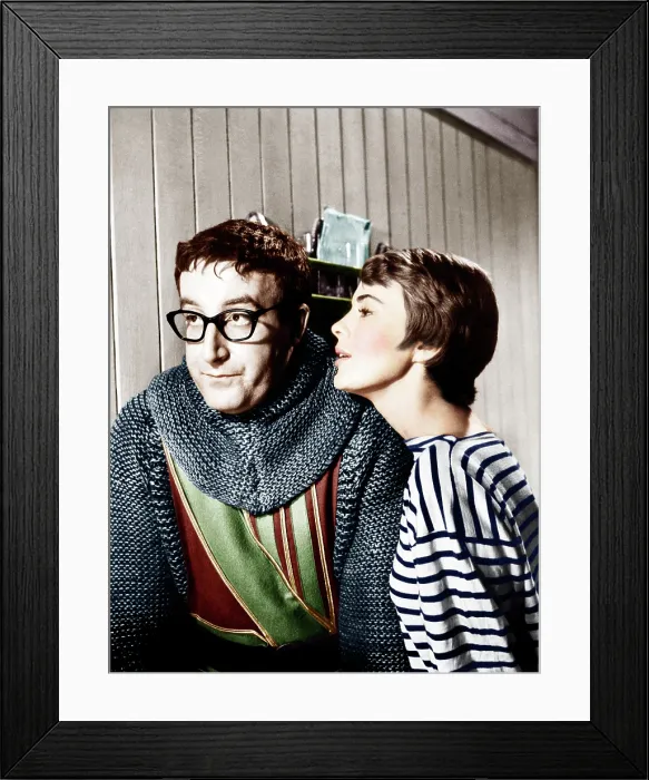 Framed Print : THE MOUSE THAT ROARED, from left: Peter Sellers, Jean Seberg, 1959 Framed Print : THE MOUSE THAT ROARED, from left: Peter Sellers, Jean Seberg, 1959