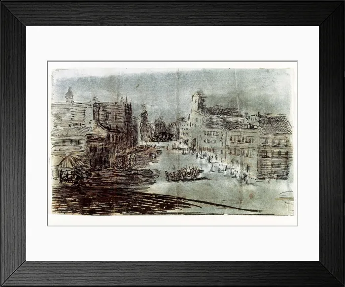Framed Print : GOYA Y LUCIENTES, Francisco de (1746-1828). A Street in Madrid. 18th c.-19th c. Drawing. SPAIN. Madrid. Prado Museum. AISA / Everett Collection**US SALES ONLY** Framed Print : GOYA Y LUCIENTES, Francisco de (1746-1828). A Street in Madrid. 18th c.-19th c. Drawing. SPAIN. Madrid. Prado Museum. AISA / Everett Collection**US SALES ONLY**