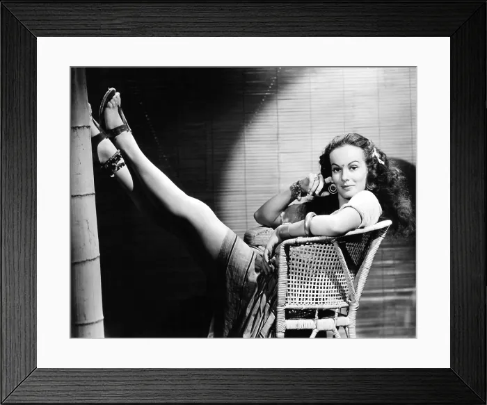 Framed Print : THE DESERT SONG, Faye Emerson, 1943