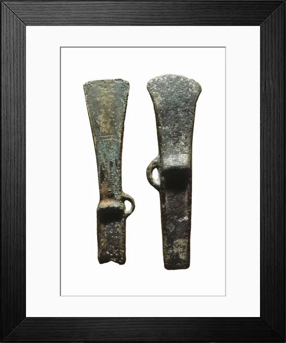 Framed Print : Bronze axes. Bronze Age. SPAIN. Vic. Vic Episcopal Museum. AISA / Everett Collection**US SALES ONLY** Framed Print : Bronze axes. Bronze Age. SPAIN. Vic. Vic Episcopal Museum. AISA / Everett Collection**US SALES ONLY**