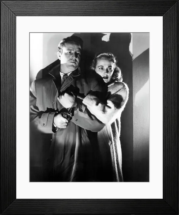 Framed Print : DESPERATE, Steve Brodie, Audrey Long, 1947 Framed Print : DESPERATE, Steve Brodie, Audrey Long, 1947