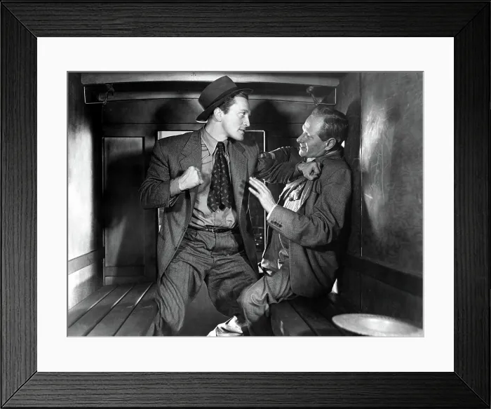 Framed Print : DETECTIVE STORY, Kirk Douglas, George MacReady, 1951