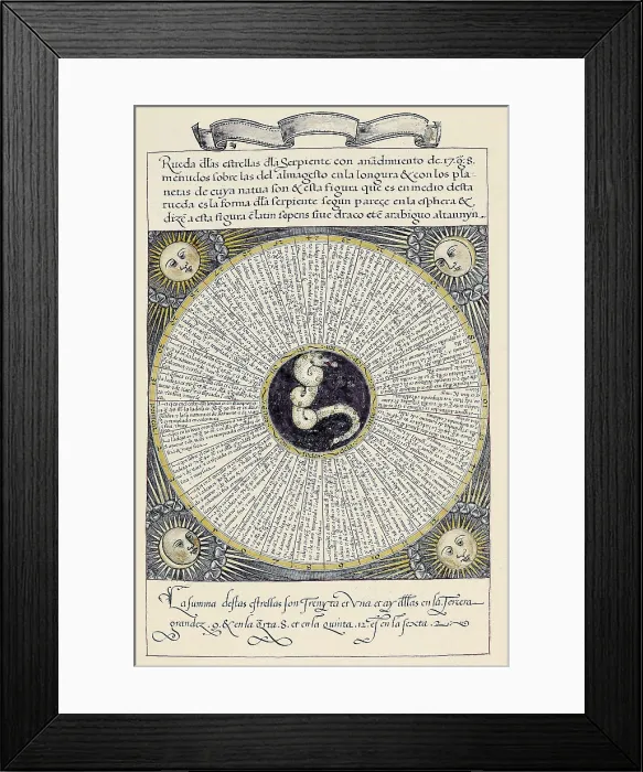 Framed Print : Alfonso X, called 'The Wise' (1221-1284). 'Libro de la Esfera' (Book of the Sphere), treatise on astronomy. Gothic art. Miniature Painting. SPAIN. Madrid Framed Print : Alfonso X, called 'The Wise' (1221-1284). 'Libro de la Esfera' (Book of the Sphere), treatise on astronomy. Gothic art. Miniature Painting. SPAIN. Madrid