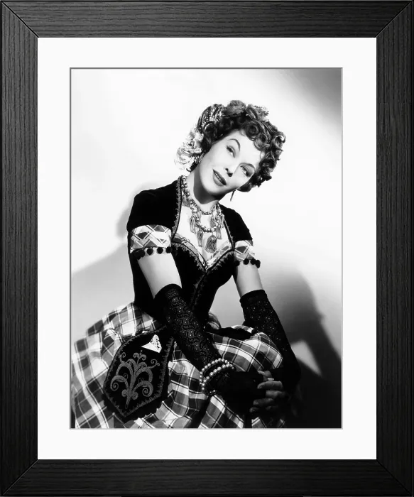 Framed Print : THE DESPERADOES, Joan Woodbury, 1943