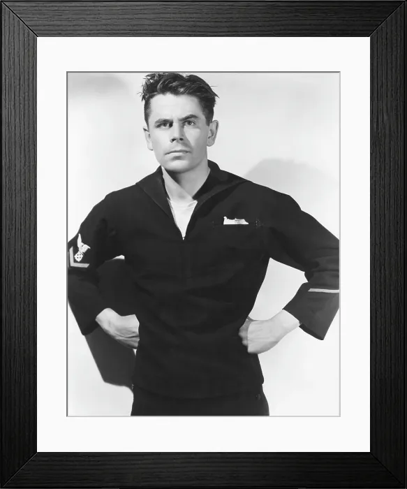 Framed Print : DESTROYER, Glenn Ford, 1943 Framed Print : DESTROYER, Glenn Ford, 1943