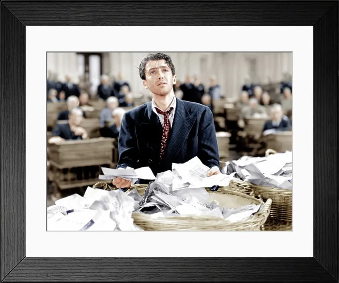 Framed Print : MR. SMITH GOES TO WASHINGTON, James Stewart, 1939