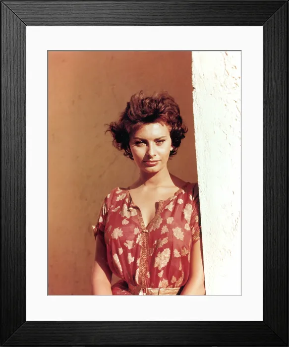 Framed Print : LEGEND OF THE LOST, Sophia Loren, 1957