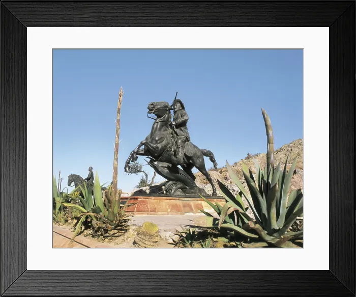 Framed Print : Villa, Pancho (1878-1923). Equestrian statue. Sculpture on bronze. MEXICO. ZACATECAS. Zacatecas. AISA / Everett Collection**US SALES ONLY** Framed Print : Villa, Pancho (1878-1923). Equestrian statue. Sculpture on bronze. MEXICO. ZACATECAS. Zacatecas. AISA / Everett Collection**US SALES ONLY**