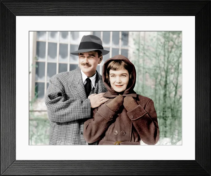 Framed Print : JOHNNY BELINDA, from left: Lew Ayres, Jane Wyman, 1948