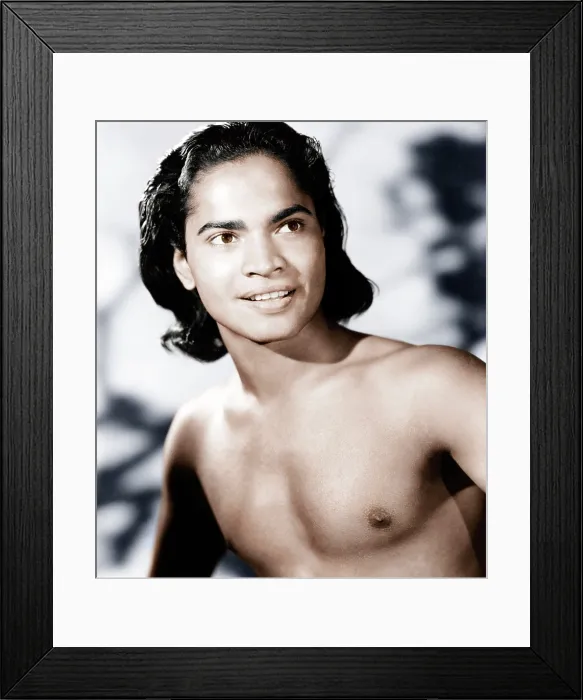 Framed Print : JUNGLE BOOK, Sabu, 1942