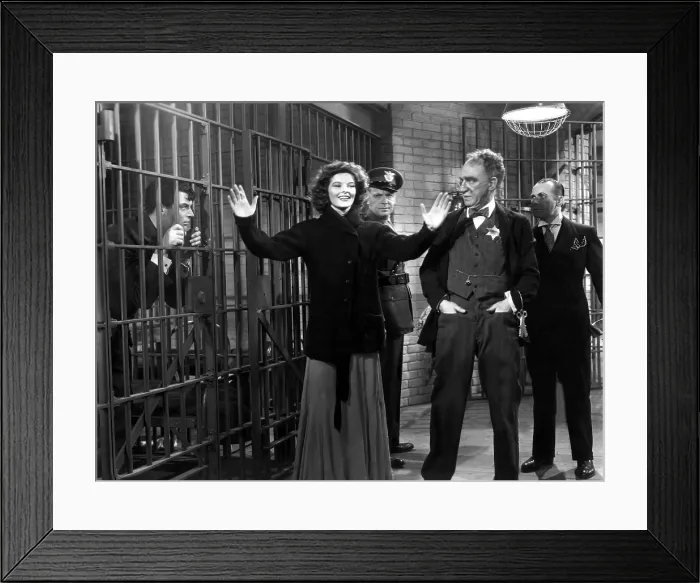 Framed Print : BRINGING UP BABY, Cary Grant, Katharine Hepburn, Walter Catlett, Fritz Feld, 1938 Framed Print : BRINGING UP BABY, Cary Grant, Katharine Hepburn, Walter Catlett, Fritz Feld, 1938