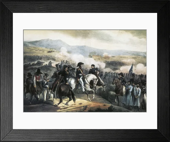 Framed Print : Chile. Battle of Maip (5th April 1816) Framed Print : Chile. Battle of Maip (5th April 1816)