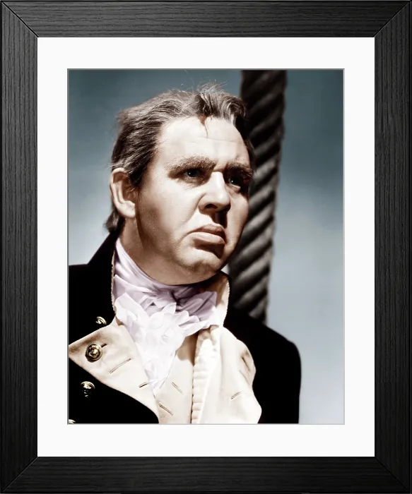 Framed Print : MUTINY ON THE BOUNTY, Charles Laughton, 1935 Framed Print : MUTINY ON THE BOUNTY, Charles Laughton, 1935