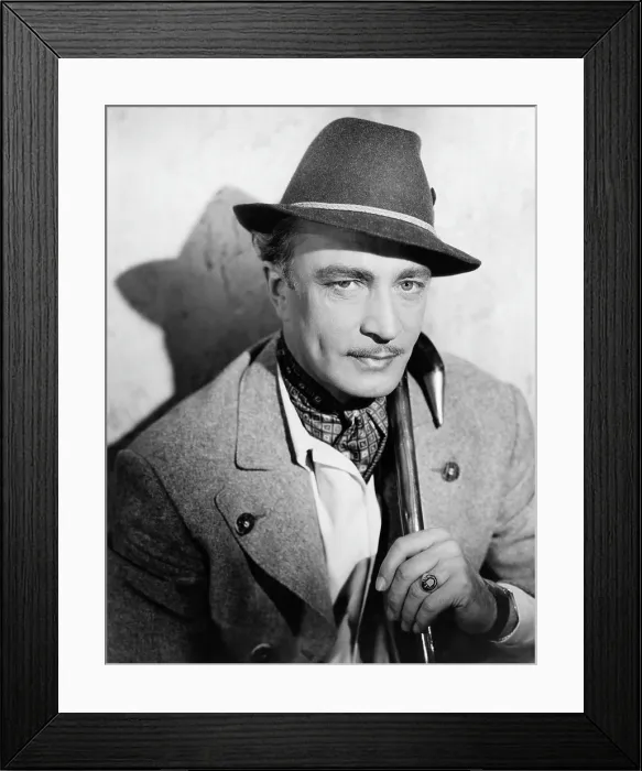 Framed Print : ABOVE SUSPICION, Conrad Veidt, 1943