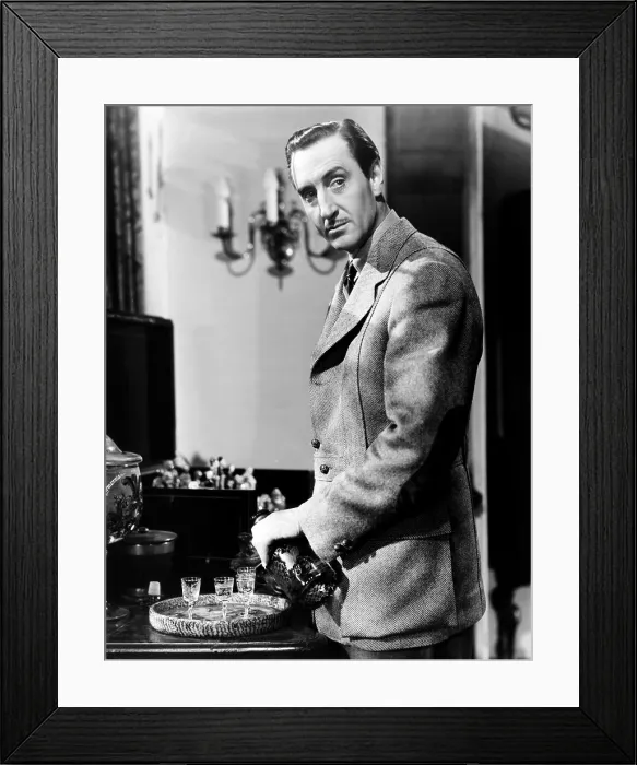 Framed Print : ABOVE SUSPICION, Basil Rathbone, 1943 Framed Print : ABOVE SUSPICION, Basil Rathbone, 1943