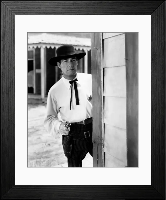 Framed Print : ABILENE TOWN, Randolph Scott, 1946 Framed Print : ABILENE TOWN, Randolph Scott, 1946