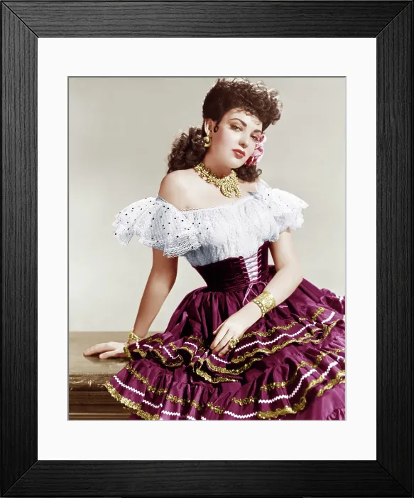 Framed Print : MY DARLING CLEMENTINE, Linda Darnell, 1946. 20th Century-Fox Film Corporation, TM & Copyright / courtesy Everett Collection Framed Print : MY DARLING CLEMENTINE, Linda Darnell, 1946. 20th Century-Fox Film Corporation, TM & Copyright / courtesy Everett Collection