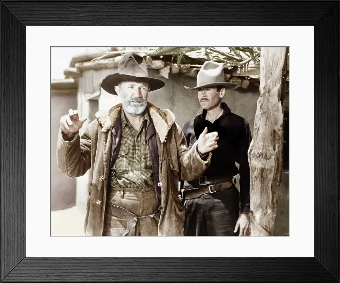 Framed Print : MY DARLING CLEMENTINE, from left: Walter Brennan, Henry Fonda, 1946. 20th Century Fox-Film Corporation, TM & Copyright / courtesy Everett Collection