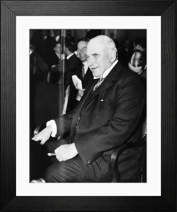 Framed Print : J.P. Morgan Jr. before the Nye Committee, Jan. 7, 1936