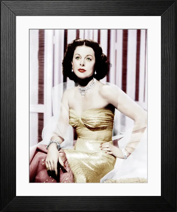 Framed Print : MY FAVORITE SPY, Hedy Lamarr, 1951