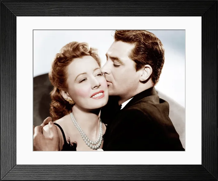 Framed Print : MY FAVORITE WIFE, from left: Irene Dunne, Cary Grant, 1940