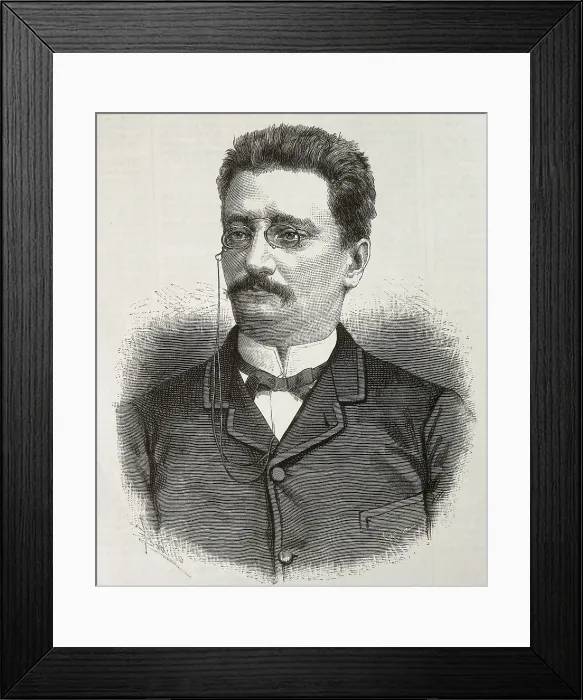 Framed Print : DOMENECH I MONTANER, Lluis (1850-1923). Portraot of 'La Ilustracin Espaola y Americana'. Engraving. AISA / Everett Collection**US SALES ONLY** Framed Print : DOMENECH I MONTANER, Lluis (1850-1923). Portraot of 'La Ilustracin Espaola y Americana'. Engraving. AISA / Everett Collection**US SALES ONLY**