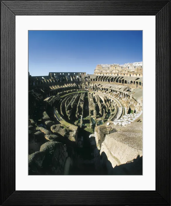 Framed Print : Colosseum or Flavian Amphitheatre. 72-80. ITALY. LAZIO. Rome. Colosseum. Roman art. Early Empire. Architecture. AISA / Everett Collection**US SALES ONLY** Framed Print : Colosseum or Flavian Amphitheatre. 72-80. ITALY. LAZIO. Rome. Colosseum. Roman art. Early Empire. Architecture. AISA / Everett Collection**US SALES ONLY**