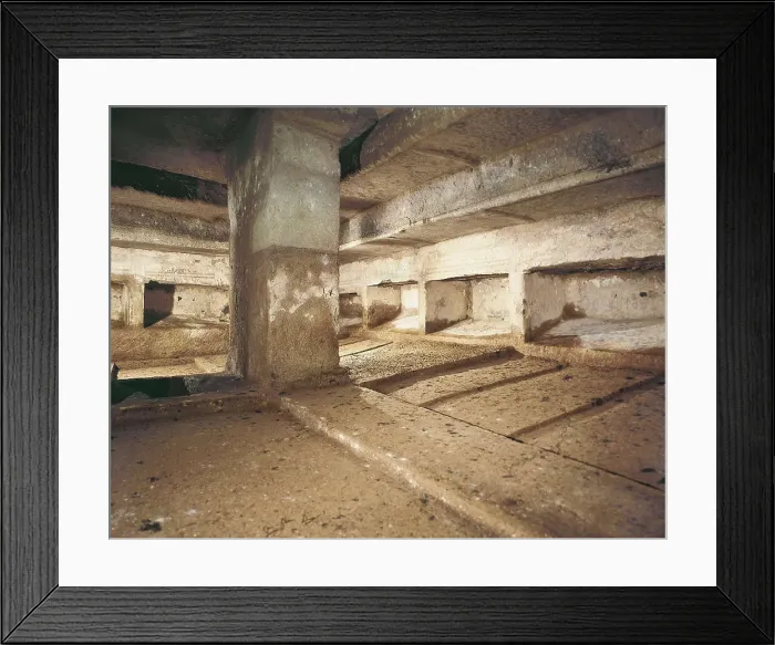 Framed Print : Tomb of the Tarquins or Inscriptions. 3rd c.-50 BC. ITALY. Cerveteri. Banditaccia Necropolis. Etruscan art. Architecture. AISA / Everett Collection**US SALES ONLY** Framed Print : Tomb of the Tarquins or Inscriptions. 3rd c.-50 BC. ITALY. Cerveteri. Banditaccia Necropolis. Etruscan art. Architecture. AISA / Everett Collection**US SALES ONLY**
