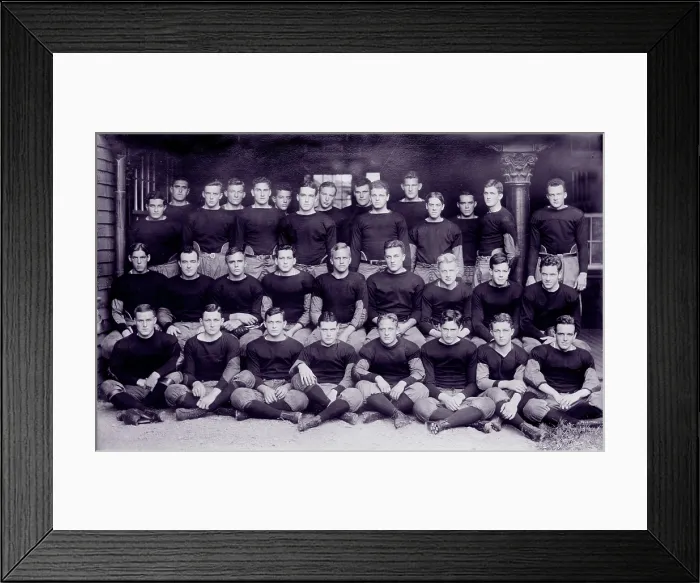 Framed Print : Football, Harvard University football team, circa 1912