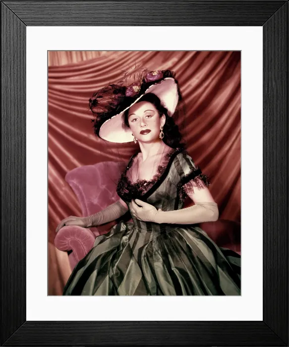 Framed Print : JUBILEE TRAIL, Vera Ralston, (aka Vera Hruba Ralston), 1954