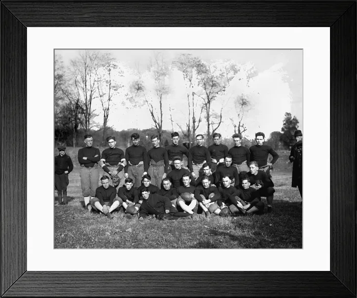 Framed Print : Football, Mohawk football team, circa 1918-1920