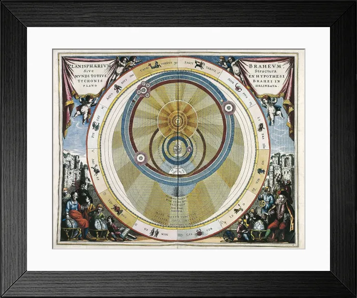 Framed Print : CELLARIUS, Andreas (1596-1665). Harmonia Macrocosmica. 1661. Tycho Brahe's Planisphere. Engraving. SPAIN. Barcelona. Biblioteca de Catalunya (National Library of Catalonia) Framed Print : CELLARIUS, Andreas (1596-1665). Harmonia Macrocosmica. 1661. Tycho Brahe's Planisphere. Engraving. SPAIN. Barcelona. Biblioteca de Catalunya (National Library of Catalonia)