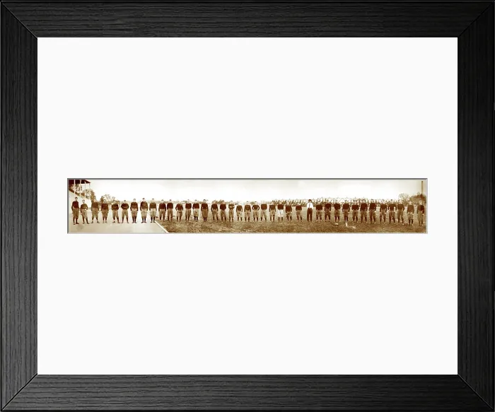 Framed Print : Football, Purdue football squad, photograph by O. L. Foster, Indiana, circa 1913