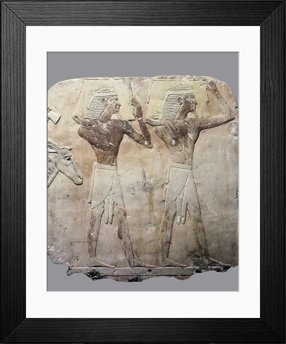 Framed Print : AISA / Everett Collection Bearers from the kingdom of Punt. 1474 BC