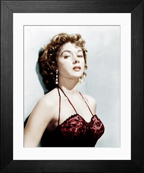 Framed Print : NAKED ALIBI, Gloria Grahame, 1954