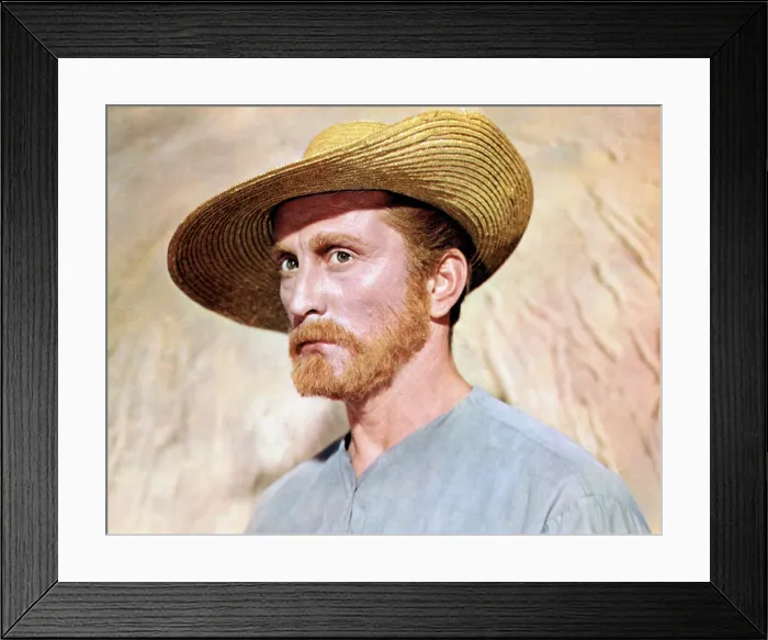Framed Print : LUST FOR LIFE, Kirk Douglas, 1956 Framed Print : LUST FOR LIFE, Kirk Douglas, 1956