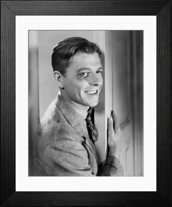 Framed Print : ACCIDENTS WILL HAPPEN, Ronald Reagan, 1938 Framed Print : ACCIDENTS WILL HAPPEN, Ronald Reagan, 1938