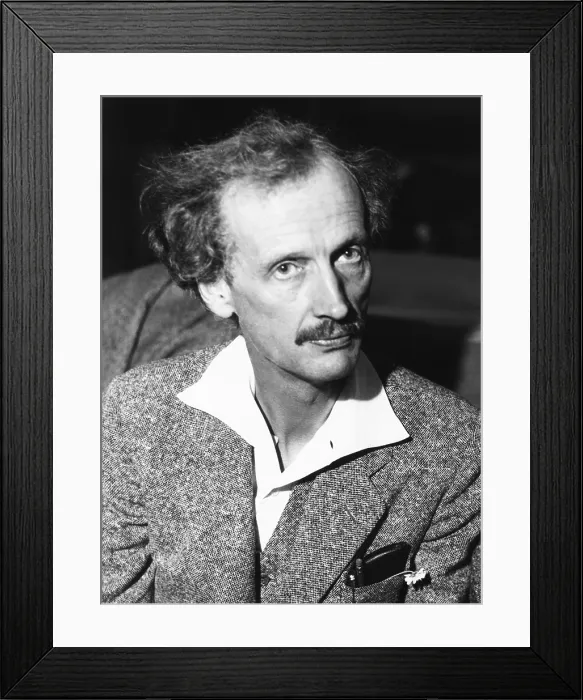 Framed Print : Dr. Jean Piccard was engineer, professor and high-altitude balloonist. October 25, 1934. His inventions were used in balloon flight, aircraft, and spacecraft. By L