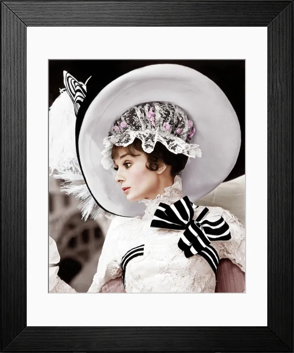 Framed Print : MY FAIR LADY, Audrey Hepburn, 1964