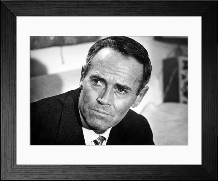 Framed Print : ADVISE AND CONSENT, Henry Fonda, 1962