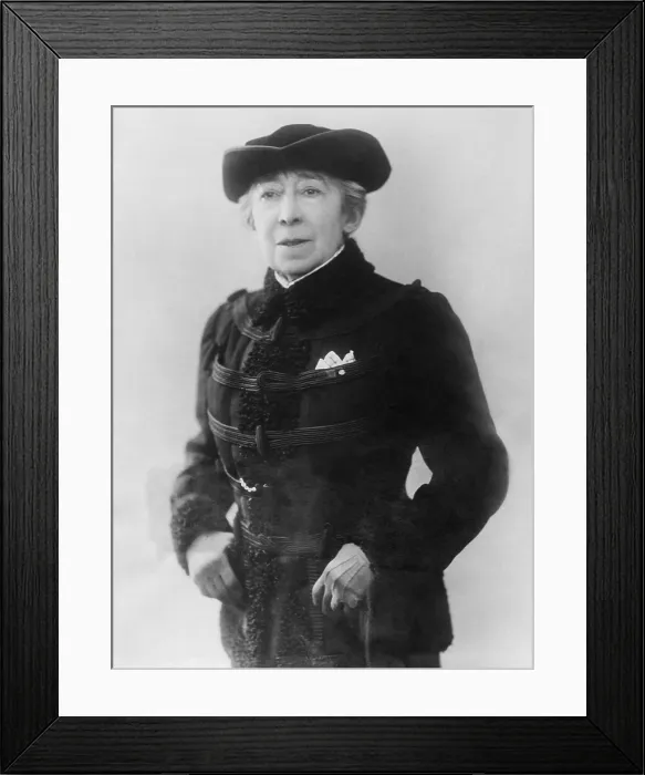 Framed Print : Louise Abbema, French painter, active from the 1870s to 1910s. She was a lifelong friend of Sarah Bernhardt, and possibly her lover. Ca. 1926 (CSU_2015_9_1102) Framed Print : Louise Abbema, French painter, active from the 1870s to 1910s. She was a lifelong friend of Sarah Bernhardt, and possibly her lover. Ca. 1926 (CSU_2015_9_1102)