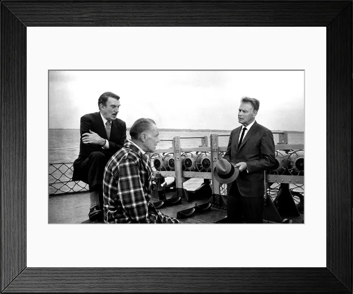 Framed Print : ADVISE AND CONSENT, Walter Pidgeon, Franchot Tone, Lew Ayres, 1962