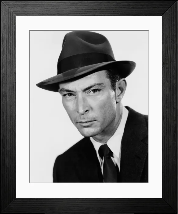 Framed Print : ACCUSED OF MURDER, Lee Van Cleef, 1956 Framed Print : ACCUSED OF MURDER, Lee Van Cleef, 1956